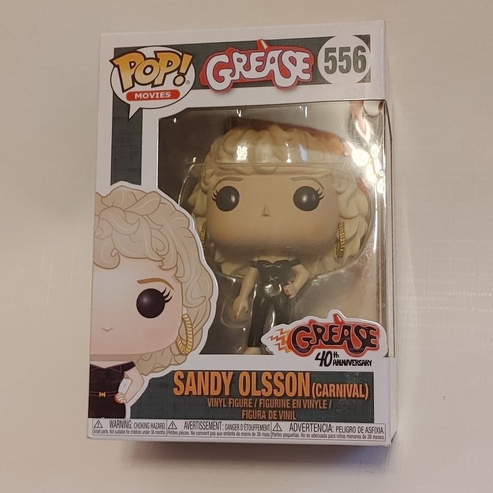 Grease Sandy Olsson Carnival Funko Pop 556 Olivia Newton John